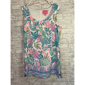Lilly Pulitzer Toucan Do It Better SAMMI ROMPER Sleeveless Scoop Neck NWOT Sz 14